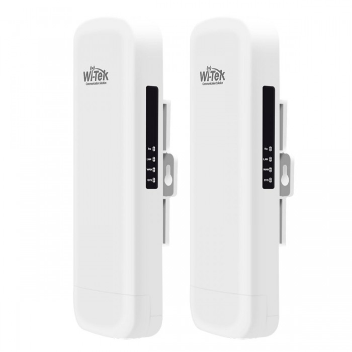 WI-TEK - WI-CPE513P-KIT V3 Κατευθυντική κεραία 5GHz στα 300Mbps για απόσταση μέχρι 5km. Δίνει PoE τροφοδοσία σε μία κάμερα. Διαχείριση από κινητό μέσω cloud. WI-TEK - WI-CPE513P-KIT V3 Κατευθυντική κεραία 5GHz στα 300Mbps για απόσταση μέχρι 5km. Δίνει PoE τροφοδοσία σε μία κάμερα. Διαχείριση από κινητό μέσω cloud.