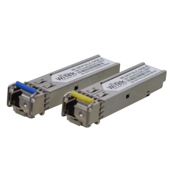 WI-TEK - WI-SFP10LC-20KM Single-mode SFP SC transceiver για 20km (ζευγάρι).