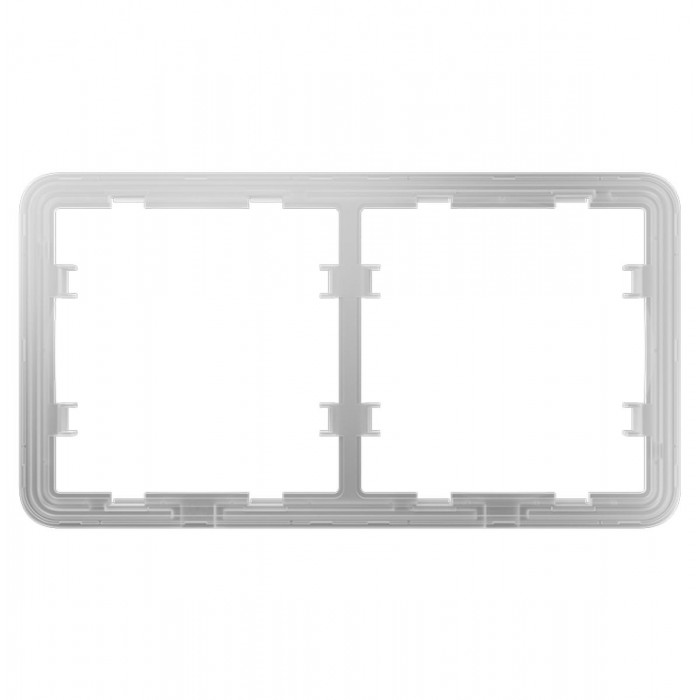 AJAX - FRAME (2 SEATS) Πλαίσιο δύο θέσεων για ασύρματους διακόπτες ελέγχου φωτισμού. AJAX - FRAME (2 SEATS) Πλαίσιο δύο θέσεων για ασύρματους διακόπτες ελέγχου φωτισμού.