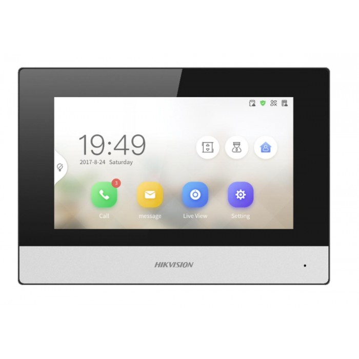 HIKVISION - DS-KH6320Y-WTE2 Αναλογική οθόνη Touch Screen 7