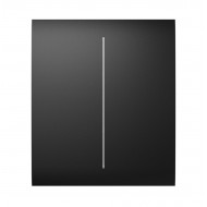 AJAX - CENTER BUTTON (2-GANG) BLACK Κεντρική πρόσοψη για πλαίσιο (Frame) 3, 4 ή 5 θέσεων ασύρματου διπλού διακόπτη ελέγχου φωτισμού, σε μαύρο χρώμα. AJAX - CENTER BUTTON (2-GANG) BLACK Κεντρική πρόσοψη για πλαίσιο (Frame) 3, 4 ή 5 θέσεων ασύρματου διπλού διακόπτη ελέγχου φωτισμού, σε μαύρο χρώμα.