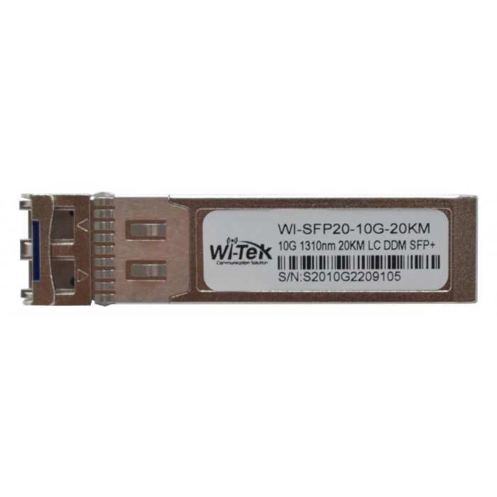 WI-TEK - WI-SFP20-10G-20KM Single Mode fiber (SMF) transceiver για 20km στα 10Gbps. Duplex LC