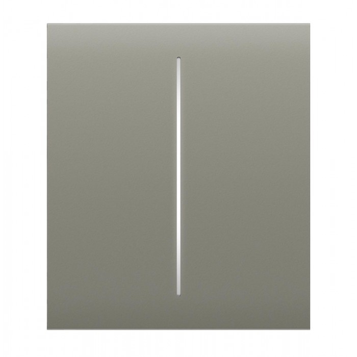 AJAX - CENTER BUTTON (2-GANG) OLIVE Κεντρική πρόσοψη για πλαίσιο (Frame) 3, 4 ή 5 θέσεων ασύρματου διπλού διακόπτη ελέγχου φωτισμού, σε λαδί χρώμα.