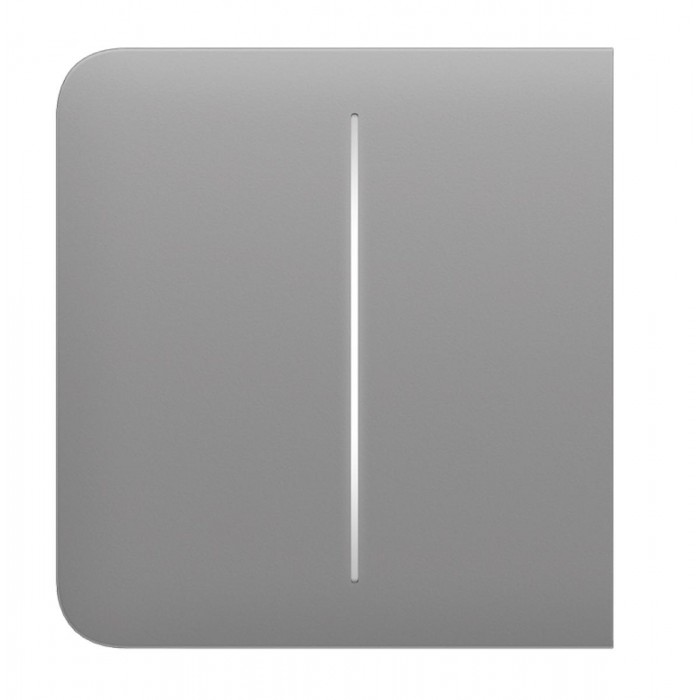 AJAX - SIDE BUTTON (2-GANG) FOG Πλάγια πρόσοψη για πλαίσιο (Frame) 2, 3, 4 ή 5 θέσεων ασύρματου διπλού διακόπτη ελέγχου φωτισμού, σε σταχτί χρώμα. AJAX - SIDE BUTTON (2-GANG) FOG Πλάγια πρόσοψη για πλαίσιο (Frame) 2, 3, 4 ή 5 θέσεων ασύρματου διπλού διακόπτη ελέγχου φωτισμού, σε σταχτί χρώμα.