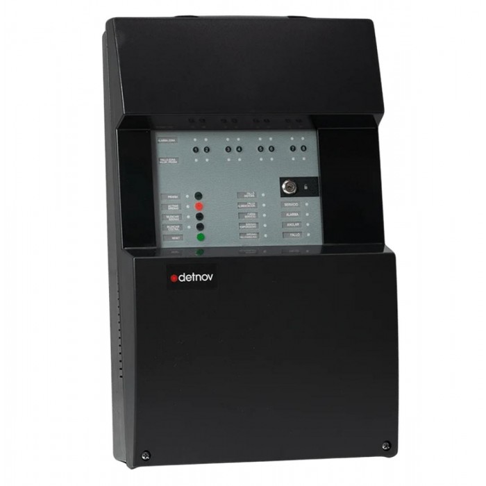 DETNOV - CCD-108 Συμβατικός πίνακας πυρανίχνευσης 8 ζωνών. DETNOV - CCD-108 Συμβατικός πίνακας πυρανίχνευσης 8 ζωνών.