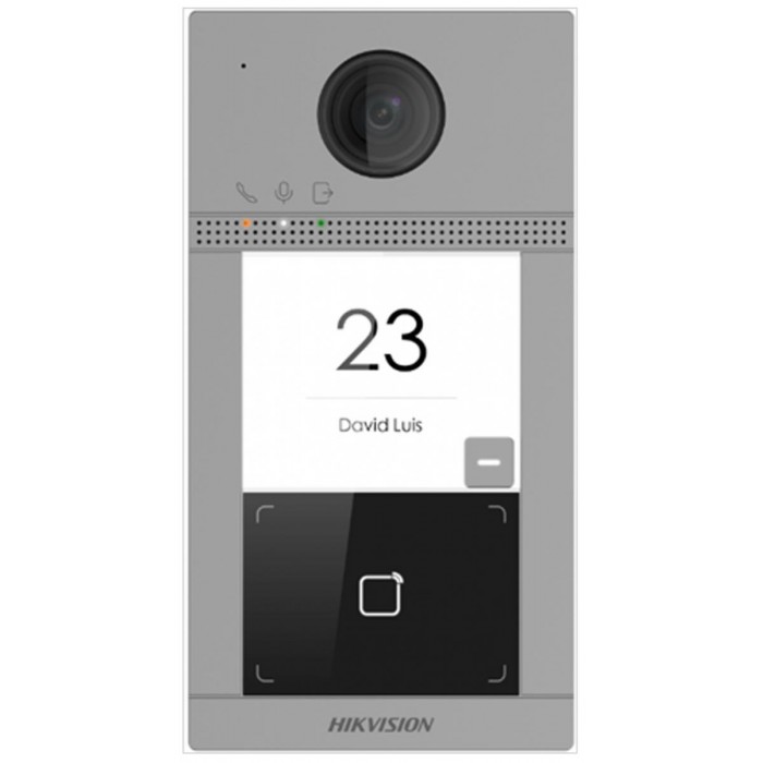 HIKVISION - DS-KV8113-WME1(C) Δικτυακή μπουτονιέρα μιας κλήσης με καρταναγνώστη.