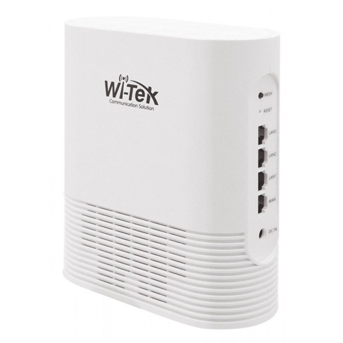 WI-TEK - WI-AX1800M V2 WiFi 6 Wireless Mesh Router. Συνολικά φτάνει τα 1775Mbps (574Mbps στα 2.4GHz και 1201Mbps στα 5GHz).