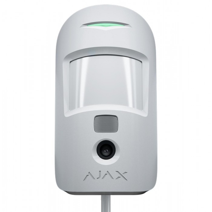 AJAX - MOTION CAM FIBRA WHITE Ενσύρματος ανιχνευτής FIBRA, PIR & Pet Friendly (20kg), με ενσωματωμένη κάμερα για οπτική επιβεβαίωση συναγερμού, σε λευκό χρώμα. AJAX - MOTION CAM FIBRA WHITE Ενσύρματος ανιχνευτής FIBRA, PIR & Pet Friendly (20kg), με ενσωματωμένη κάμερα για οπτική επιβεβαίωση συναγερμού, σε λευκό χρώμα.