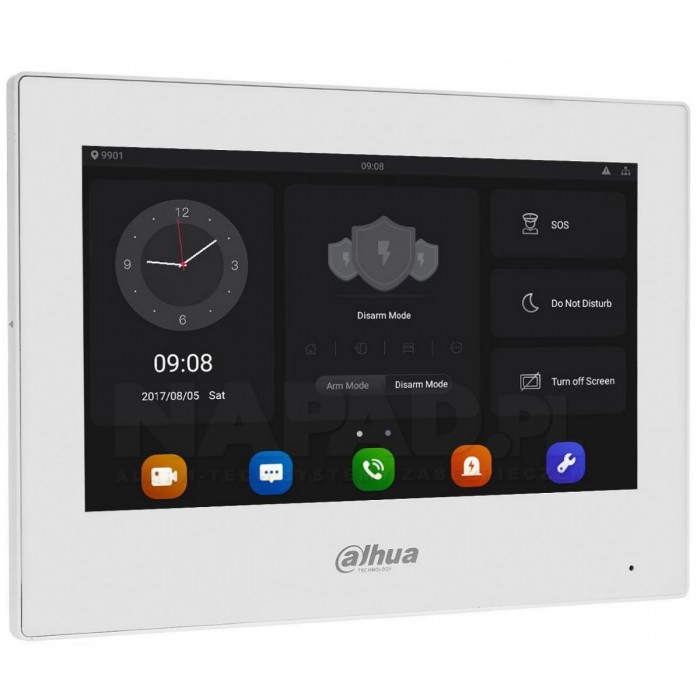 DAHUA - VTH5321GW-W Android 8.1 IP Μοnitor 7