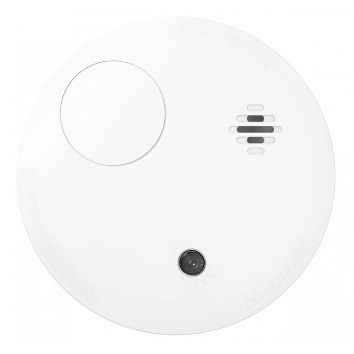 HIKVISION - DS-PDSMK-E-WE Ασύρματος ανιχνευτής καπνού με ενσωματωμένη σειρήνα.