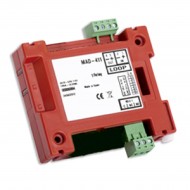 DETNOV - MAD-411 Διευθυνσιοδοτούμενο module 1 εξόδου relay ξηρή επαφή, τροφοδοτούμενο από τον βρόχο, για έλεγχο και διασύνδεση εξωτερικών συσκευών, με πιστοποίηση EN 54-18.