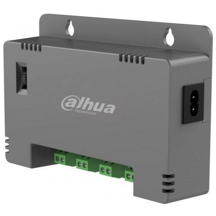 DAHUA - PFM344D-4CH-EN Switching τροφοδοτικό 4 καναλιών 12V 2.5A με δυνατότητα ρύθμισης στο output voltage.