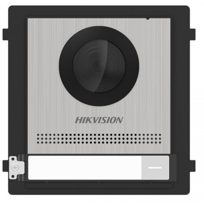 HIKVISION - DS-KD8003Y-IME2/S Kεντρική μπουτονιέρα 2 καλωδίων μιας κλήσης για modular εφαρμογή από ανοξείδωτο ατσάλι.