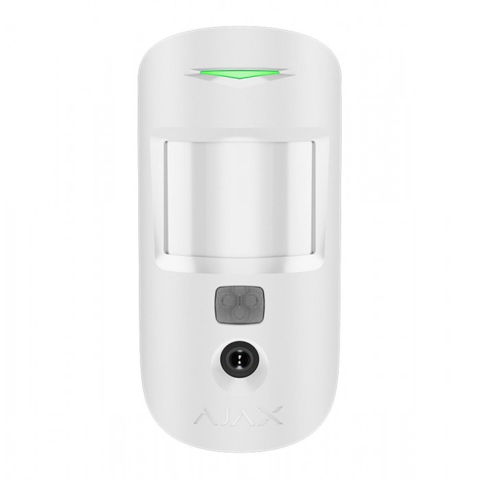 AJAX - MOTION CAM SUPERIOR (PhOD) WHITE Ασύρματος ανιχνευτής κίνησης SUPERIOR με ενσωματωμένη κάμερα για φωτογραφίες κατ' επιλογή (PhOD), σε λευκό χρώμα. AJAX - MOTION CAM SUPERIOR (PhOD) WHITE Ασύρματος ανιχνευτής κίνησης SUPERIOR με ενσωματωμένη κάμερα για φωτογραφίες κατ' επιλογή (PhOD), σε λευκό χρώμα.