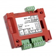 DETNOV - MAD-422-I Διευθυνσιοδοτούμενο module 2 τεχνικών εισόδων NC/NO και 2 εξόδων relay ελεύθερης τάσης, με ενσωματωμένο isolator, τροφοδοσία από τον βρόχο.