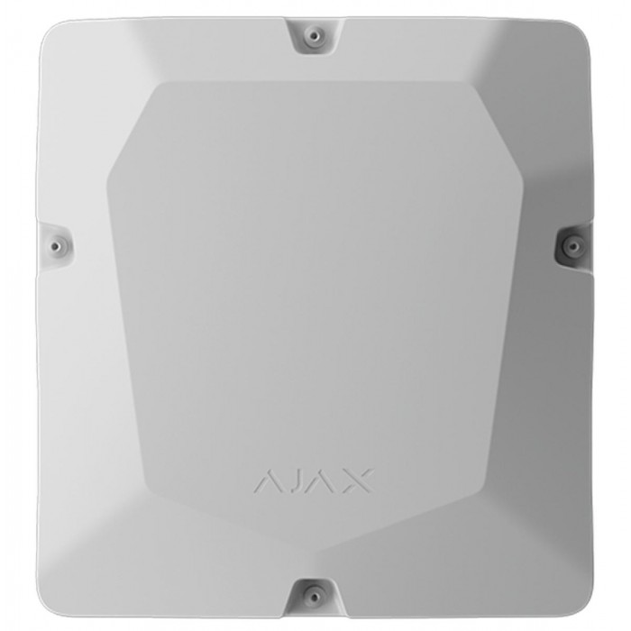 AJAX - CASE D (430) WHITE Κουτί διακλάδωσης οκτώ θέσεων και για δύο μπαταρίες (έως 18Ah), για ασφαλή ενσύρματη σύνδεση συσκευών Ajax Fibra, σε λευκό χρώμα. AJAX - CASE D (430) WHITE Κουτί διακλάδωσης οκτώ θέσεων και για δύο μπαταρίες (έως 18Ah), για ασφαλή ενσύρματη σύνδεση συσκευών Ajax Fibra, σε λευκό χρώμα.