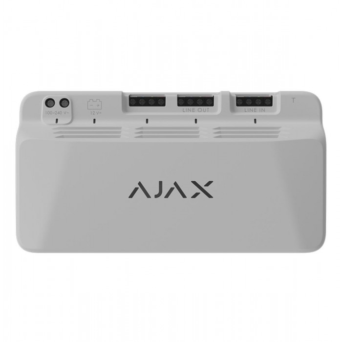 AJAX - LINESUPPLY FIBRA 45W WHITE Τροφοδοτικό 45W για ενίσχυση τροφοδοσίας συσκευών Fibra. AJAX - LINESUPPLY FIBRA 45W WHITE Τροφοδοτικό 45W για ενίσχυση τροφοδοσίας συσκευών Fibra.