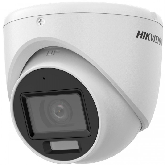 HIKVISION - DS-2CE76K0T-LMFS Κάμερα Dome Smart Hybrid 3K, με φακό 2.8mm, υπέρυθρο φωτισμό έως 30 μέτρα και ενσωματωμένο μικρόφωνο.