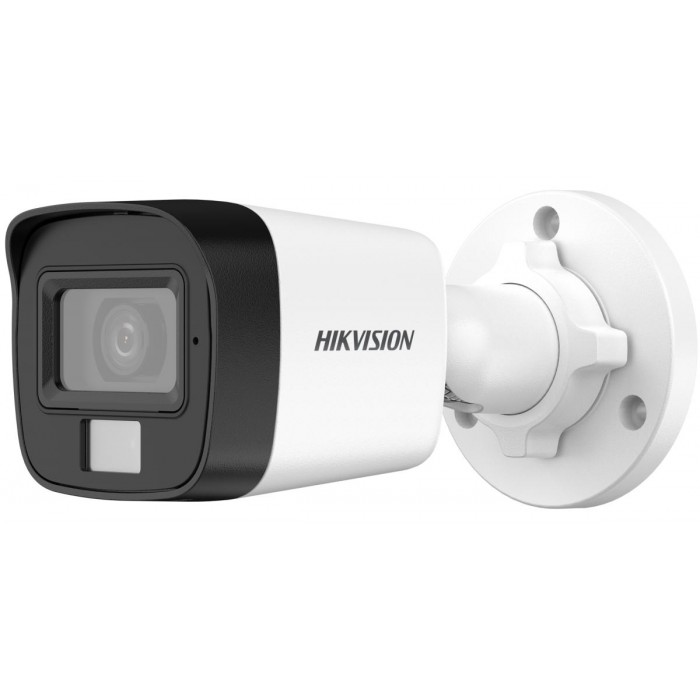 HIKVISION - DS-2CE16K0T-LFS Κάμερα Mini Bullet Smart Hybrid 3K, με φακό 2.8mm, υπέρυθρο φωτισμός έως 20 μέτρα και ενσωματωμένο μικρόφωνο.