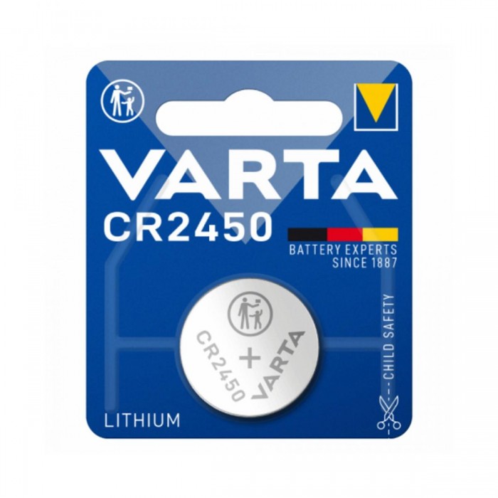 VARTA - CR2450 3V (1 TEM) Μπαταρία λιθίου Varta CR2450 3V.