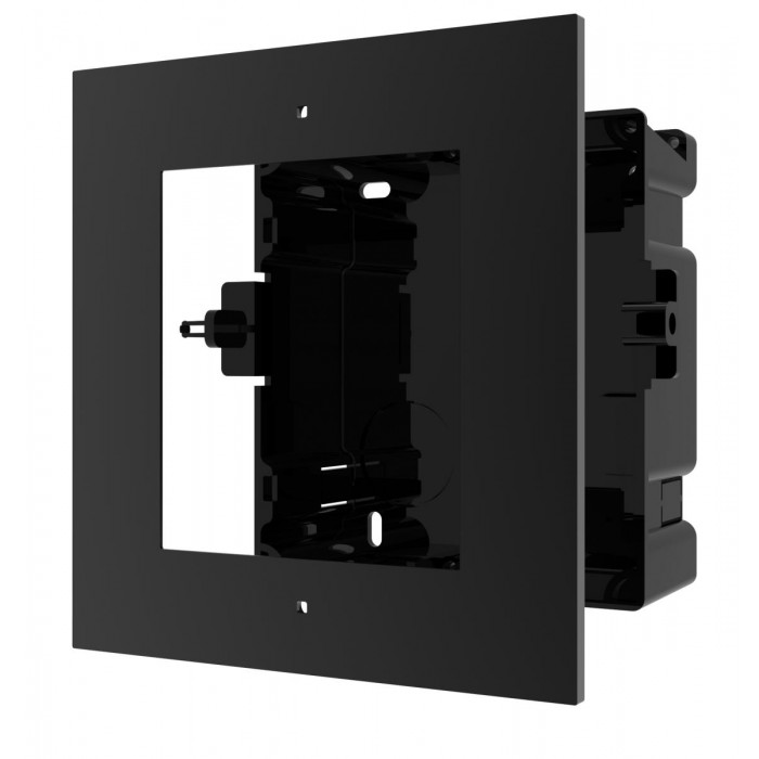HIKVISION - DS-KD-ACF1 Black Μεταλλική βάση 1 θέσης για χωνευτή τοποθέτηση μαύρου χρώματος.