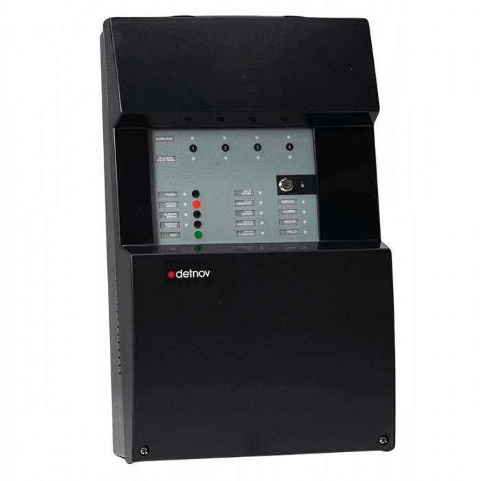 DETNOV - CCD-104 Συμβατικός πίνακας πυρανίχνευσης 4 ζωνών. DETNOV - CCD-104 Συμβατικός πίνακας πυρανίχνευσης 4 ζωνών.