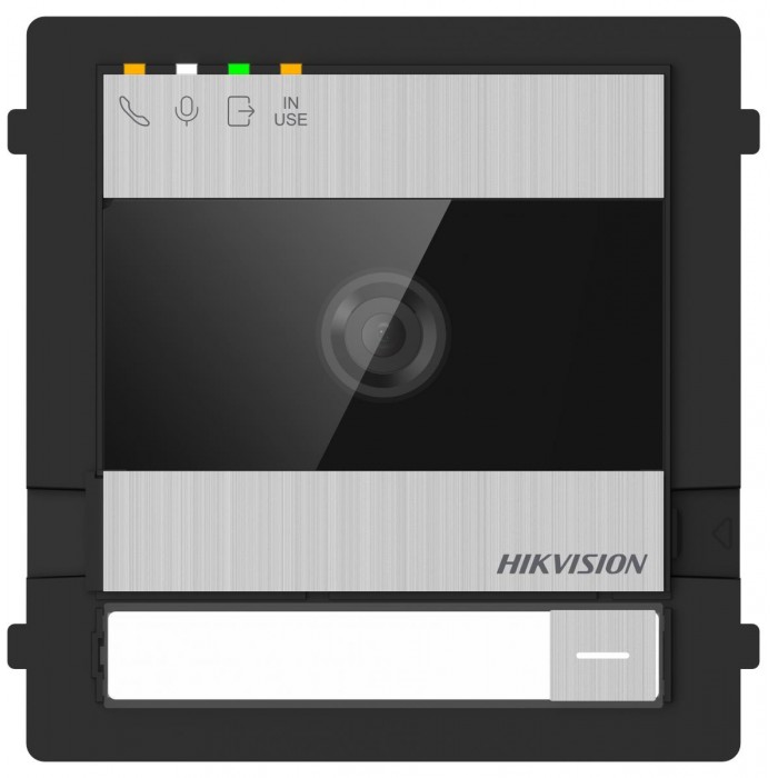 HIKVISION - DS-KD7003EY-IME2 Stainless steel Κεντρική μπουτονιέρα bus 2 καλωδίων με κάμερα ανάλυσης 2MP από ανοξείδωτο ατσάλι.