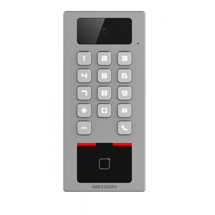 HIKVISION - DS-K1T502DBWX-C Access Control με ενσωματωμένη κάμερα που μπορεί να χρησιμοποιηθεί και σαν video intercom.