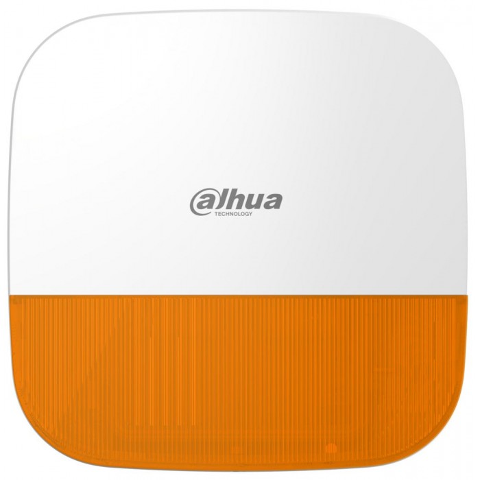 DAHUA - ARA13-W2(868)(Yellow) Ασύρματη εξωτερική σειρήνα με προστασία IP65. Χρώμα Πορτοκαλί.