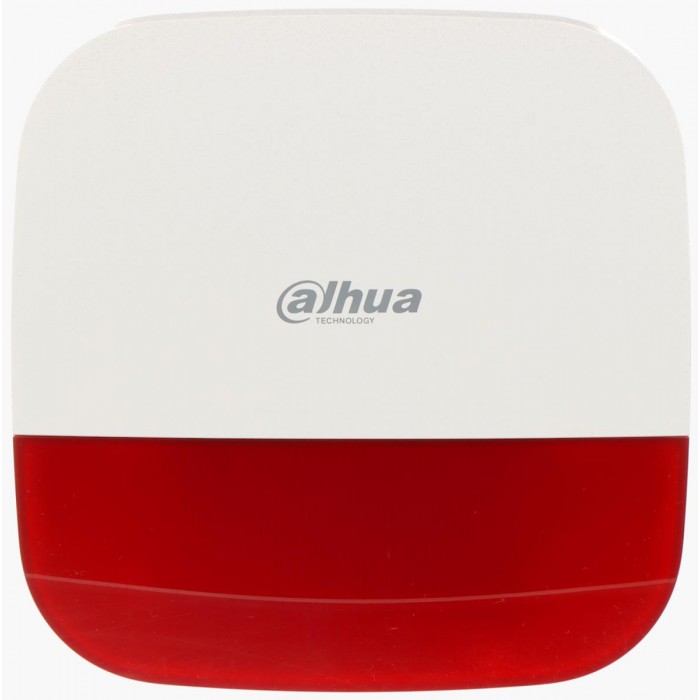 DAHUA - ARA13-W2(868)(Red) Ασύρματη εξωτερική σειρήνα με προστασία IP65. Χρώμα Κόκκινο.