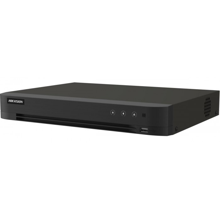 HIKVISION - iDS-7204HUHI-M1/XT Καταγραφικό DVR AcuSence 4 καναλιών 8MP με Video Content Analytics και υποδοχή για 1 σκληρό δίσκο.