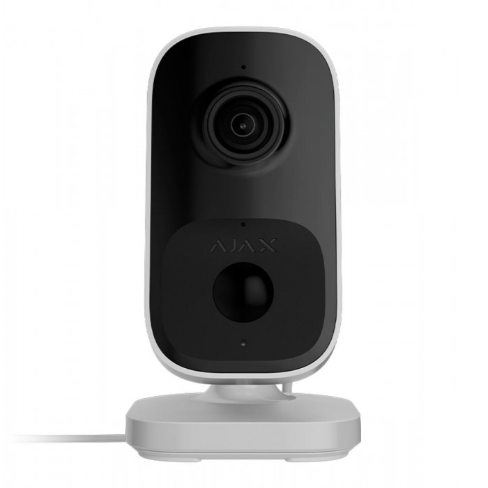 AJAX - INDOOR CAM WHITE Ασύρματη IP εσωτερική κάμερα IndoorCam 4MP με ενσωματωμένο μικρόφωνο και ηχείο, σε λευκό χρώμα. AJAX - INDOOR CAM WHITE Ασύρματη IP εσωτερική κάμερα IndoorCam 4MP με ενσωματωμένο μικρόφωνο και ηχείο, σε λευκό χρώμα.