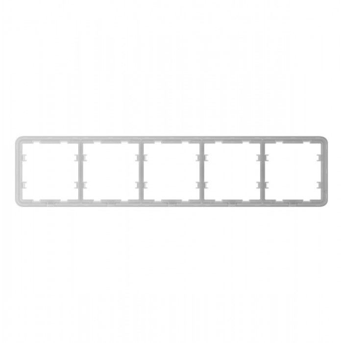 AJAX - FRAME (5 SEATS) Πλαίσιο πέντε θέσεων για ασύρματους διακόπτες ελέγχου φωτισμού. AJAX - FRAME (5 SEATS) Πλαίσιο πέντε θέσεων για ασύρματους διακόπτες ελέγχου φωτισμού.