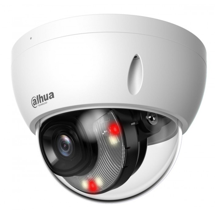 DAHUA - IPC-HDBW2849E-S-IL-0280B IP Smart Dual Illuminator Dome κάμερα ανάλυσης 8MP, με φακό 2.8mm, IR30m και Led 30m. Ενσωματωμένο μικρόφωνο. Προστασια IK10. DAHUA - IPC-HDBW2849E-S-IL-0280B IP Smart Dual Illuminator Dome κάμερα ανάλυσης 8MP, με φακό 2.8mm, IR30m και Led 30m. Ενσωματωμένο μικρόφωνο. Προστασια IK10.