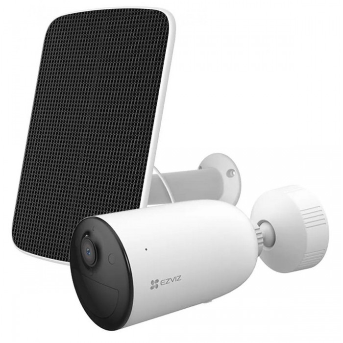 EZVIZ - CS-CB3/SP 2K Αυτόνομη Κάμερα IP Bullet 3MP, με φακό 2.8mm, IR 15m, τροφοδοσία μέσω Solar Panel και αυτονομία έως 120 μέρες.