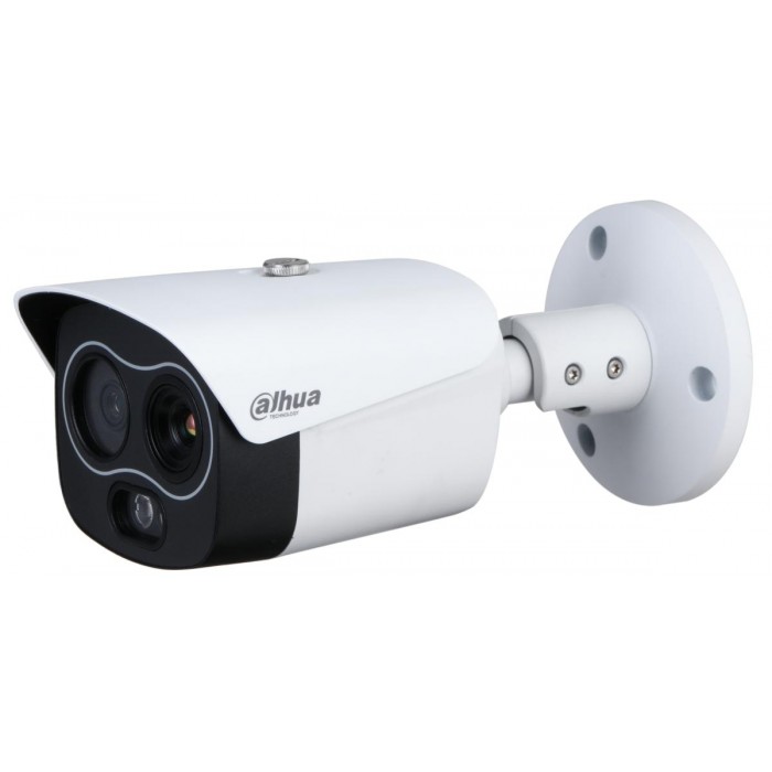 DAHUA - TPC-BF1241-TB3F4-DW-S8 Θερμογραφική IP κάμερα Bullet διπλού αισθητήρα με θερμικό φακό 3.5mm και fire detection.