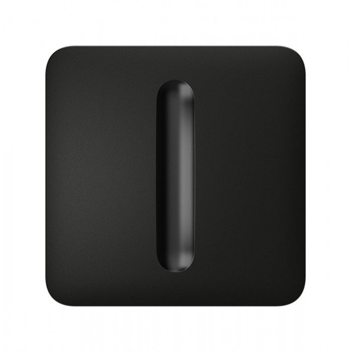 AJAX - SOLO BUTTON (DIMMER) BLACK Πρόσοψη για ασύρματο διακόπτη ελέγχου φωτισμού, Ajax Light Core (DIMMER), σε μαύρο χρώμα.