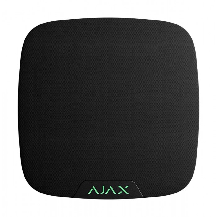 AJAX - SPEAKERPHONE BLACK Ασύρματο ηχείο με ενσωματωμένο μικρόφωνο, για επαλήθευση συναγερμού μέσω φωνής και άμεση επικοινωνία με Κέντρο Λήψης Σημάτων, σε μαύρο χρώμα.