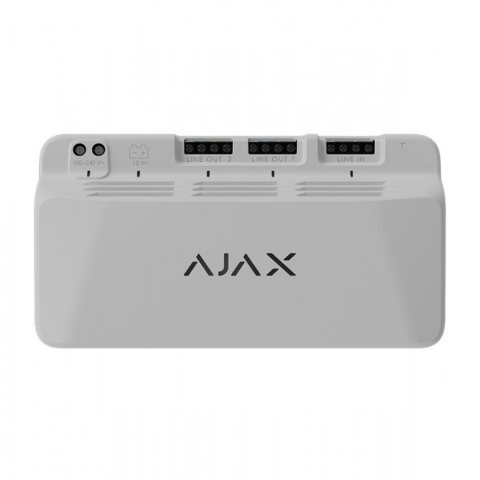 AJAX - LINESUPPLY FIBRA 75W WHITE Τροφοδοτικό 75W για ενίσχυση τροφοδοσίας συσκευών Fibra. AJAX - LINESUPPLY FIBRA 75W WHITE Τροφοδοτικό 75W για ενίσχυση τροφοδοσίας συσκευών Fibra.