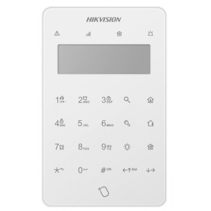 HIKVISION - DS-PK501LTM-HWE Ενσύρματο πληκτρολόγιο για το AX Pro Hybrid με LCD οθόνη. HIKVISION - DS-PK501LTM-HWE Ενσύρματο πληκτρολόγιο για το AX Pro Hybrid με LCD οθόνη.