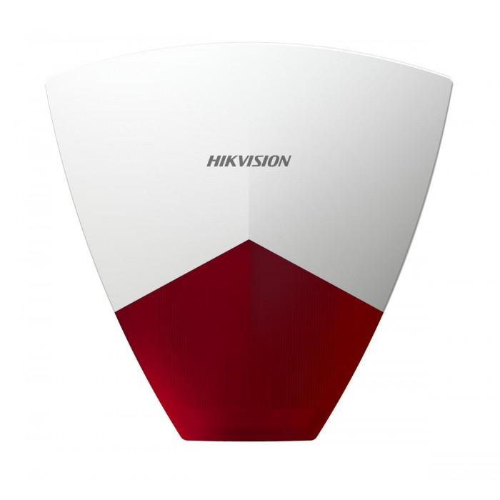 HIKVISION - DS-PS102X Red Ενσύρματη σειρήνα εξωτερικού χώρου για το AX Hybrid Pro V2 σε κόκκινο χρώμα.