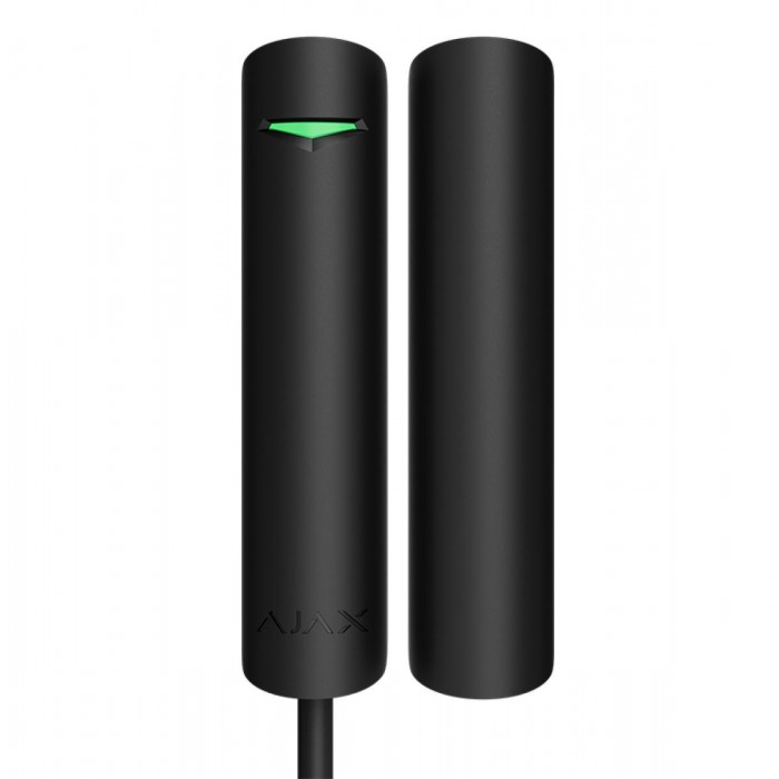 AJAX - DOOR PROTECT G3 FIBRA BLACK Ενσύρματη μαγνητική επαφή FIBRA Grade 3, σε μαύρο χρώμα. AJAX - DOOR PROTECT G3 FIBRA BLACK Ενσύρματη μαγνητική επαφή FIBRA Grade 3, σε μαύρο χρώμα.