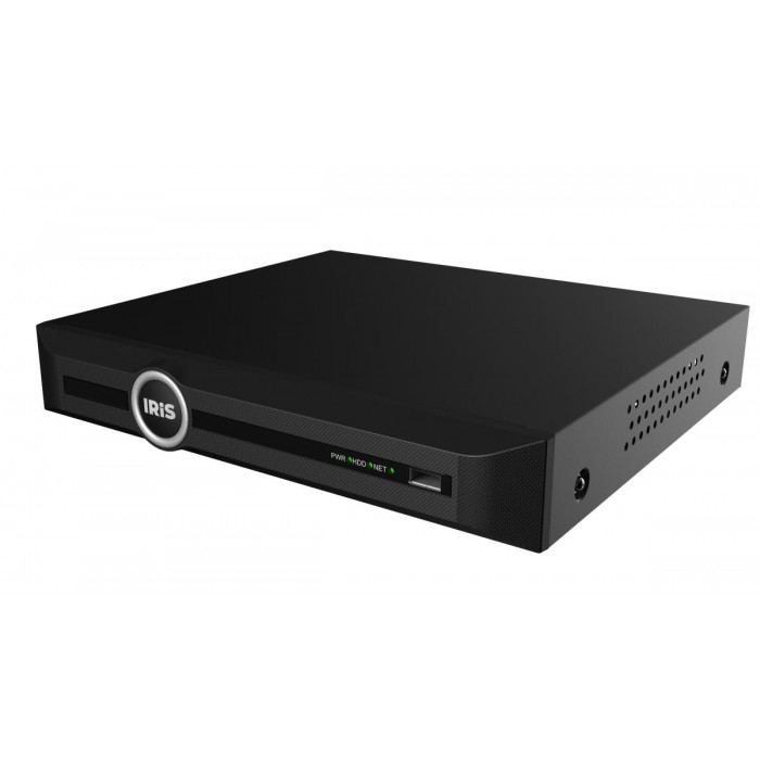 IRIS - NVR-5110-P8-4K/A/S Καταγραφικό NVR 10 καναλιών με 8 θύρες PoE και ΑΙ λειτουργίες.