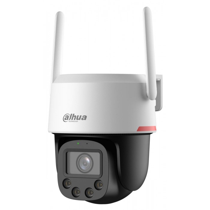DAHUA - P4F-PV-4G-0400B-PRO 4G Pan Tilt Wizcolor κάμερα 4MP με Active Deterrence. Aνίχνευση ανθρώπου/οχήματος, σειρήνα και φλας καθώς και αμφίδρομη επικοινωνία.
