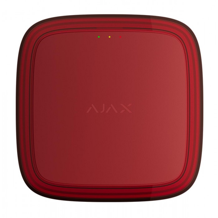 AJAX - EN54 FIRE PROTECT (VAD) RED Ασύρματη οπτική μονάδα επιτήρησης πυρκαγιάς (φάρος), με πιστοποίηση EN 54 σε κόκκινο χρώμα. AJAX - EN54 FIRE PROTECT (VAD) RED Ασύρματη οπτική μονάδα επιτήρησης πυρκαγιάς (φάρος), με πιστοποίηση EN 54 σε κόκκινο χρώμα.