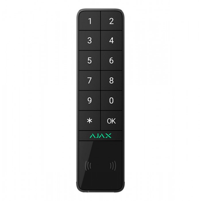 AJAX - KEYPAD OUTDOOR BLACK Ασύρματο πληκτρολόγιο εξωτερικού χώρου IP65, σε μαύρο χρώμα. AJAX - KEYPAD OUTDOOR BLACK Ασύρματο πληκτρολόγιο εξωτερικού χώρου IP65, σε μαύρο χρώμα.