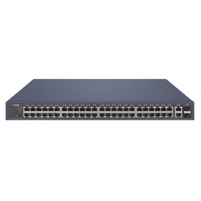 HIKVISION - DS-3E1552P-SI PoE Switch Smart Managed με 48 θύρες PoE Gigabit και 2 θύρες οπτικής ίνας. HIKVISION - DS-3E1552P-SI PoE Switch Smart Managed με 48 θύρες PoE Gigabit και 2 θύρες οπτικής ίνας.