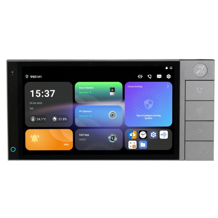 DAHUA - SCP3022B-IBZ 2-Wire IP Smart control panel 7″ με λειτουργικό Android. Yποστηρίζει θυροτηλεόραση, συναγερμό, κάμερες Dahua και εφαρμογές τρίτων κατασκευαστών. DAHUA - SCP3022B-IBZ 2-Wire IP Smart control panel 7″ με λειτουργικό Android. Yποστηρίζει θυροτηλεόραση, συναγερμό, κάμερες Dahua και εφαρμογές τρίτων κατασκευαστών.