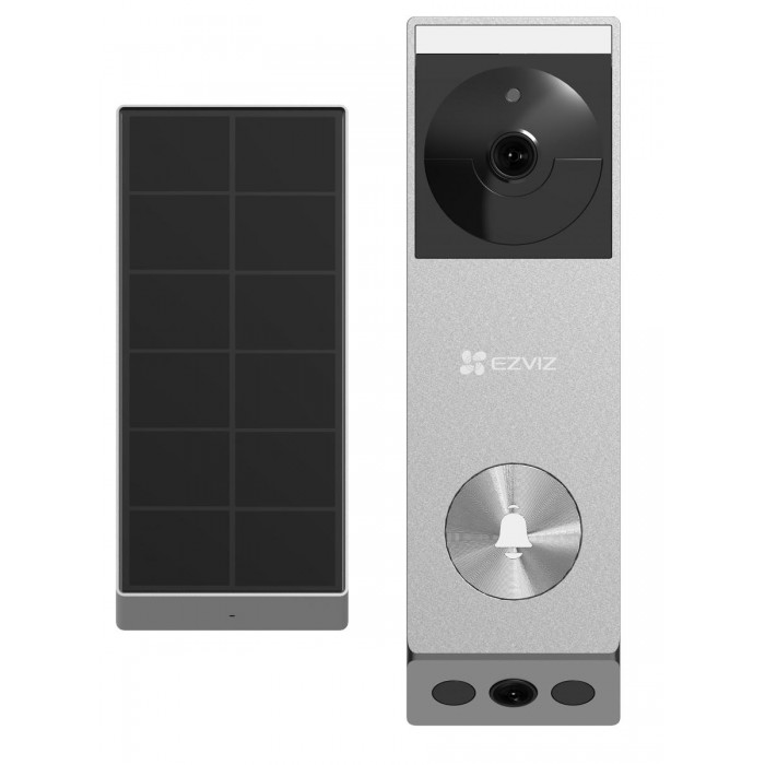 EZVIZ - CS-EP3x Μπουτονιέρα με διπλή κάμερα για παρακολούθηση επισκεπτών/δεμάτων και ηλιακό panel με αυτονομία έως 6 μήνες. EZVIZ - CS-EP3x Μπουτονιέρα με διπλή κάμερα για παρακολούθηση επισκεπτών/δεμάτων και ηλιακό panel με αυτονομία έως 6 μήνες.
