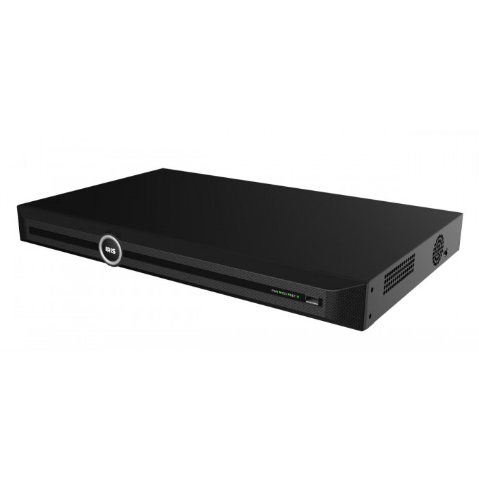 IRIS - NVR-5132/4K/A/S Καταγραφικό NVR 32 καναλιών με υποδοχή για 2 σκληρούς δίσκους και ΑΙ λειτουργίες.